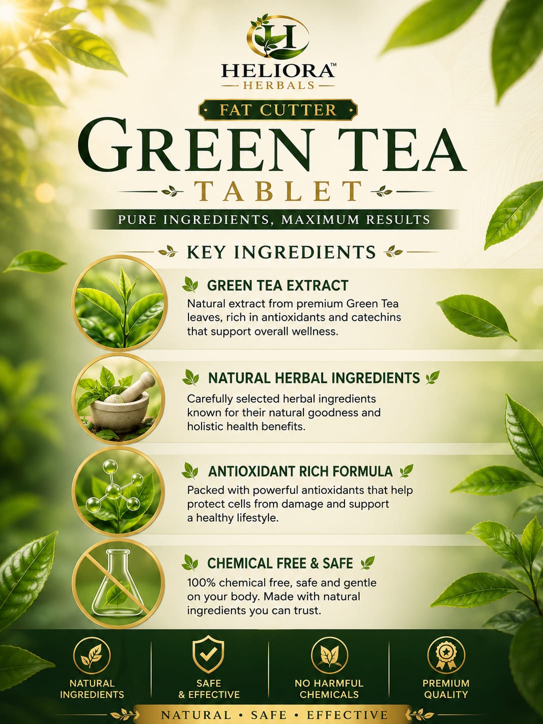 Fat Cutter Green Tea Tablet