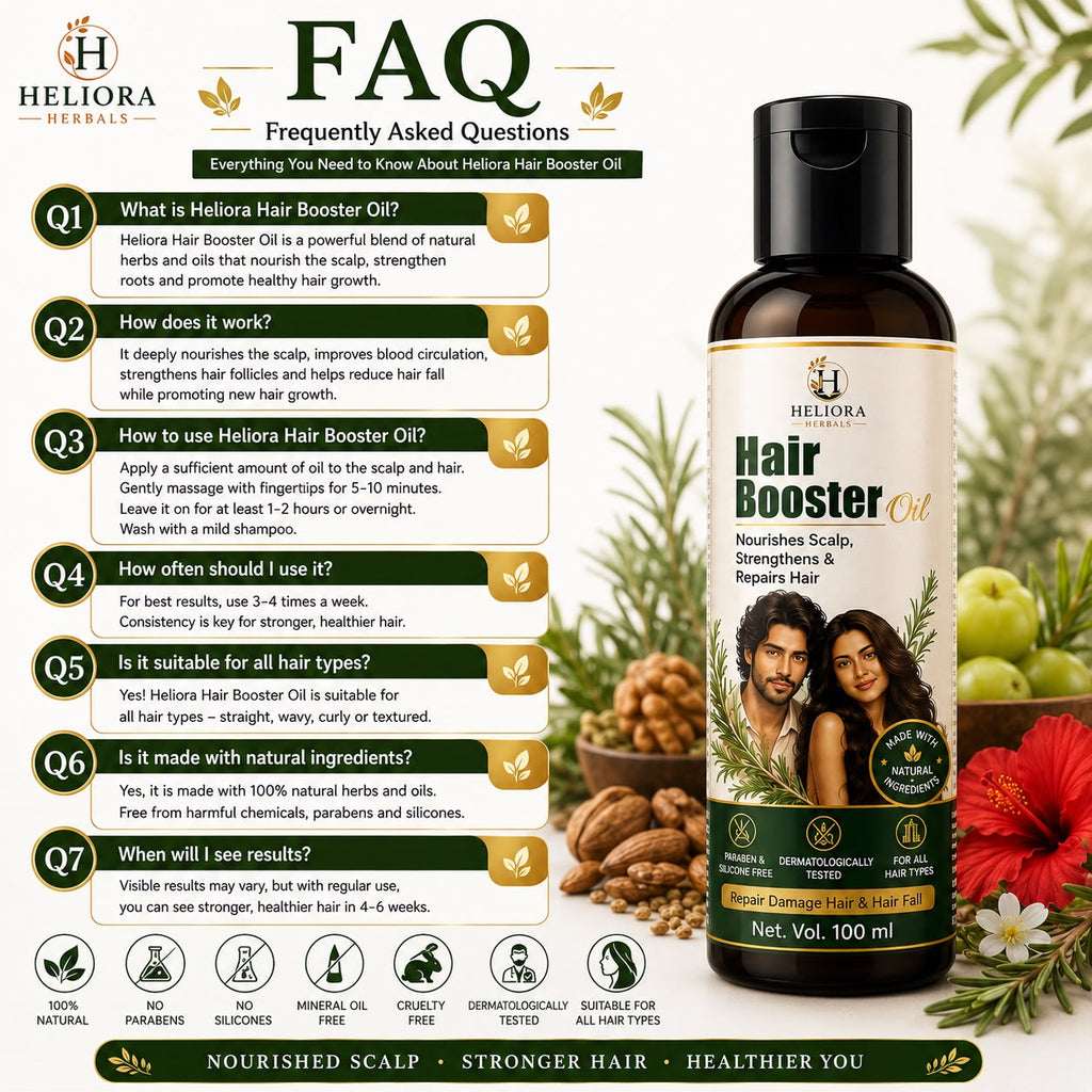 Herbal Hair Booster Oil-For Men and Women