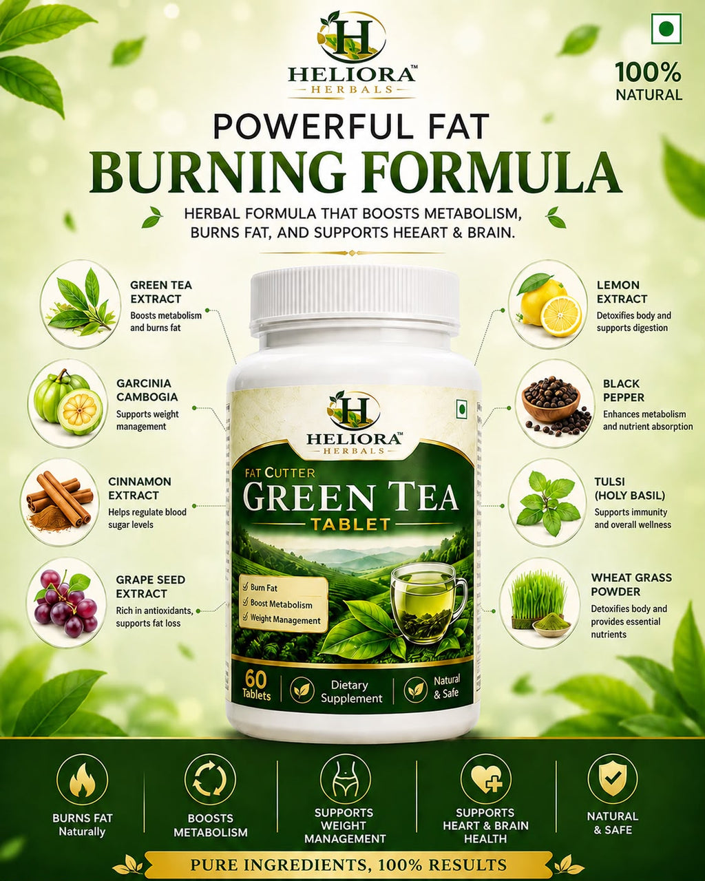 Fat Cutter Green Tea Tablet
