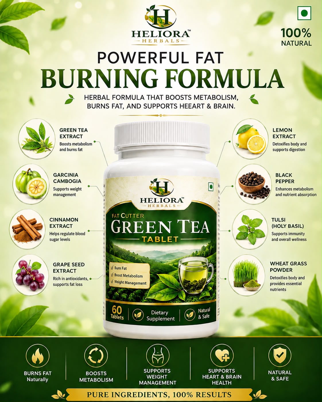 Fat Cutter Green Tea Tablet